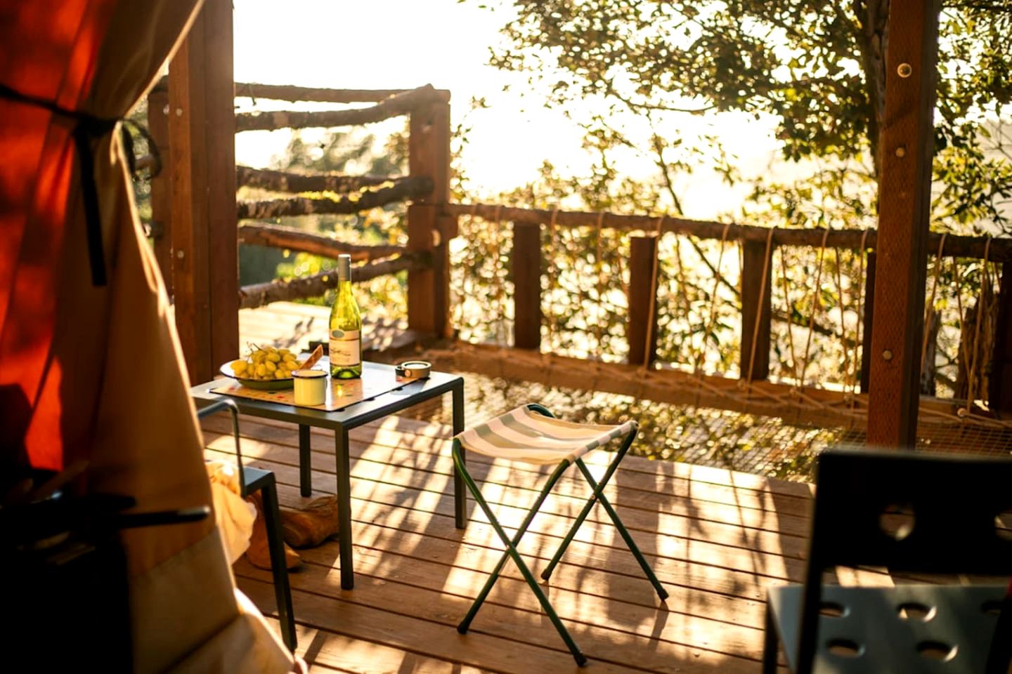 Amazing Safari Tent Nestled in the Trees in Kings Mountain, California
