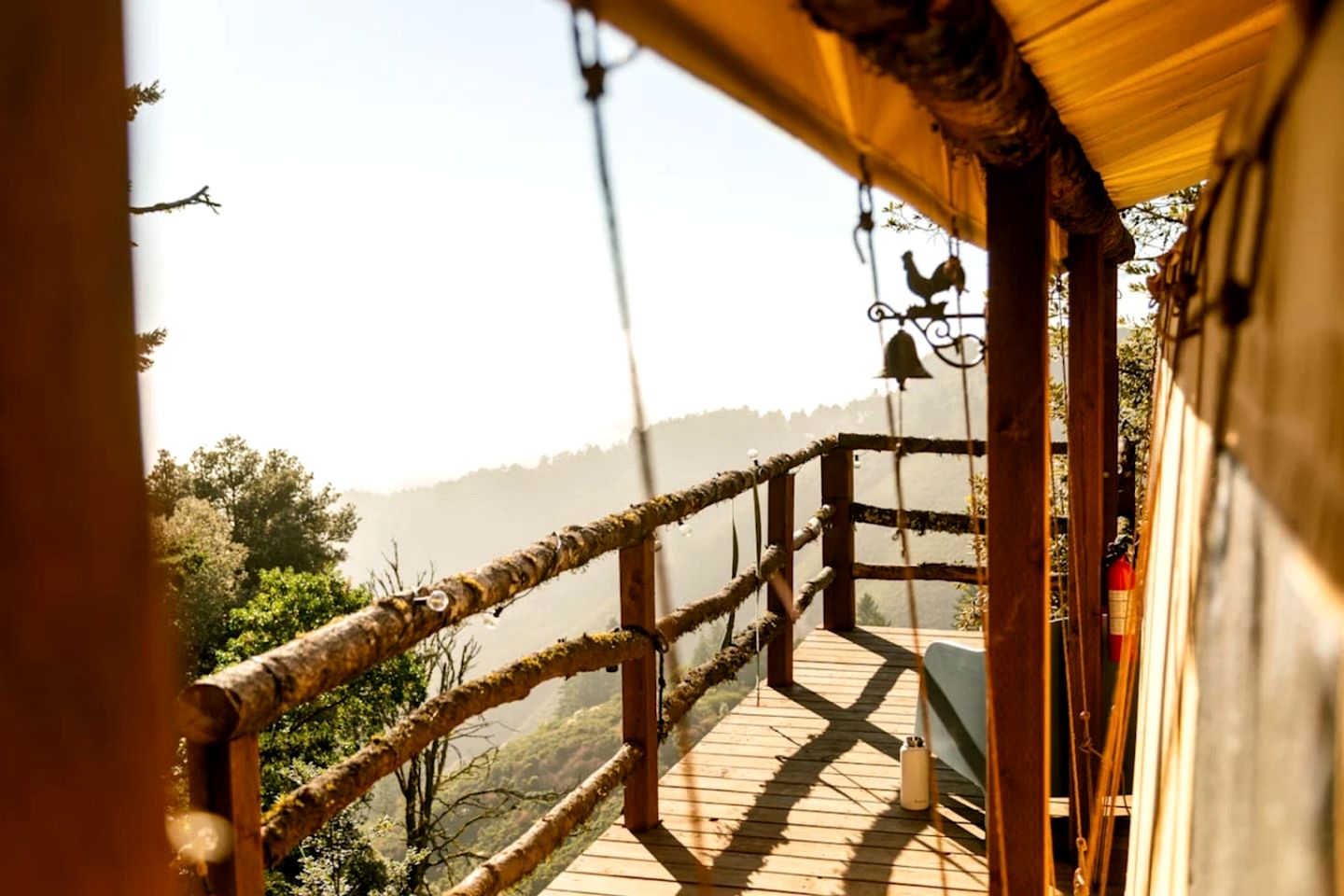 Amazing Safari Tent Nestled in the Trees in Kings Mountain, California