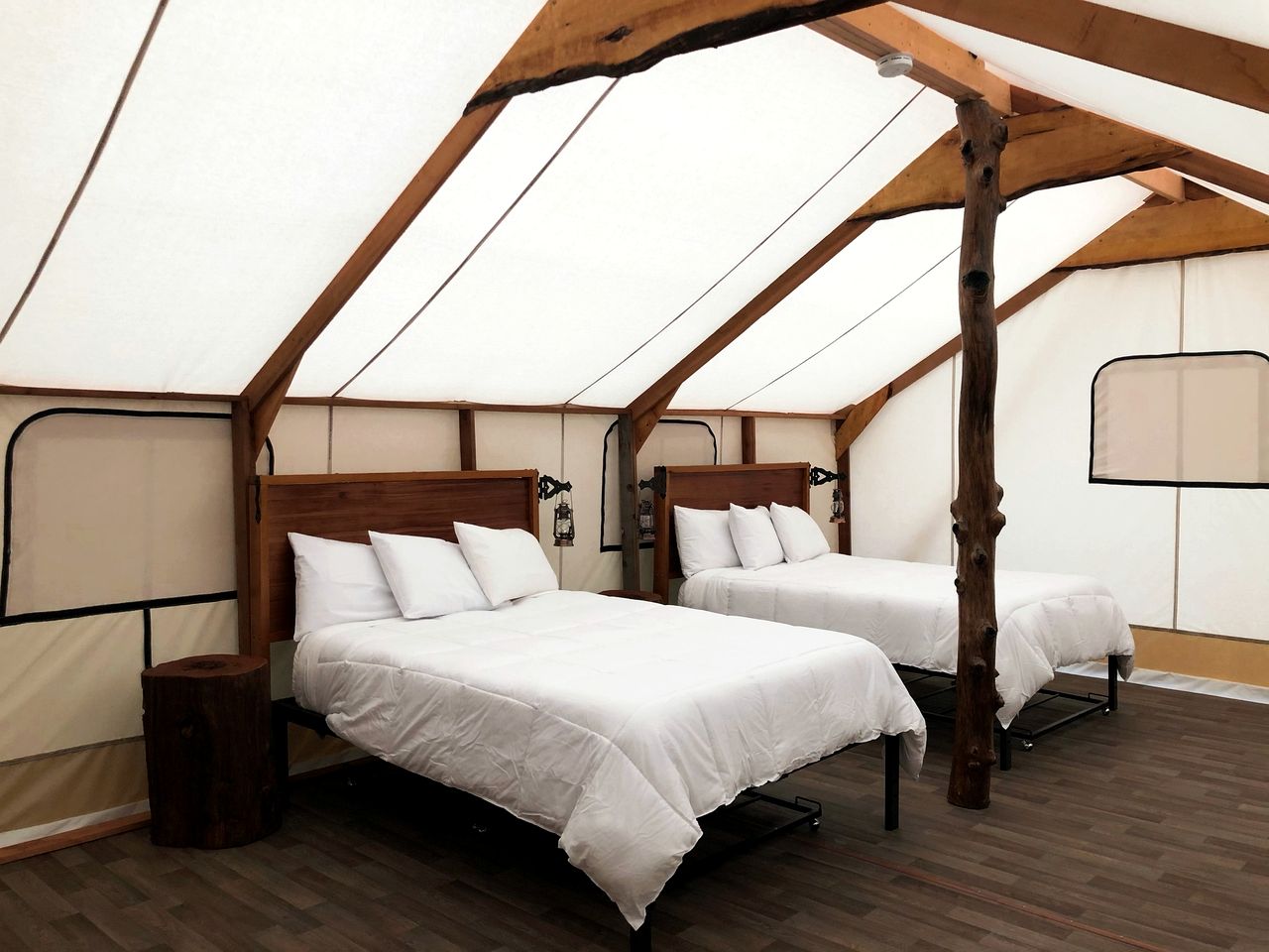 Rustic and Spacious Safari Tent in Forks, Washington, Perfect for a Glamping Getaway to the Pacific Northwest