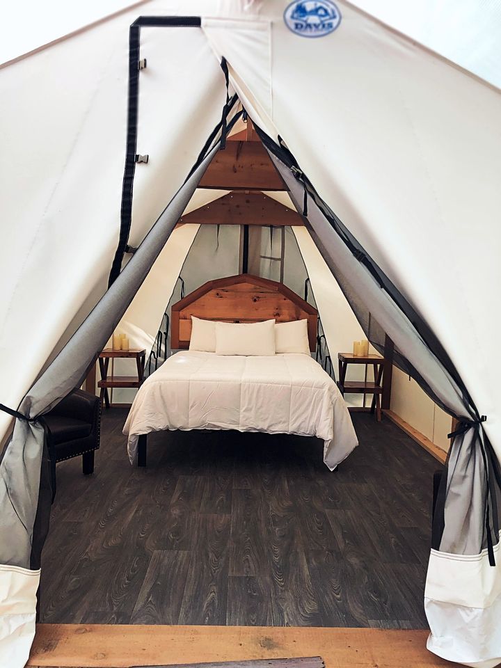 Romantic Safari Tent in Forks, Washington, Perfect for a Relaxing Weekend Getaway to Ruby Beach, WA