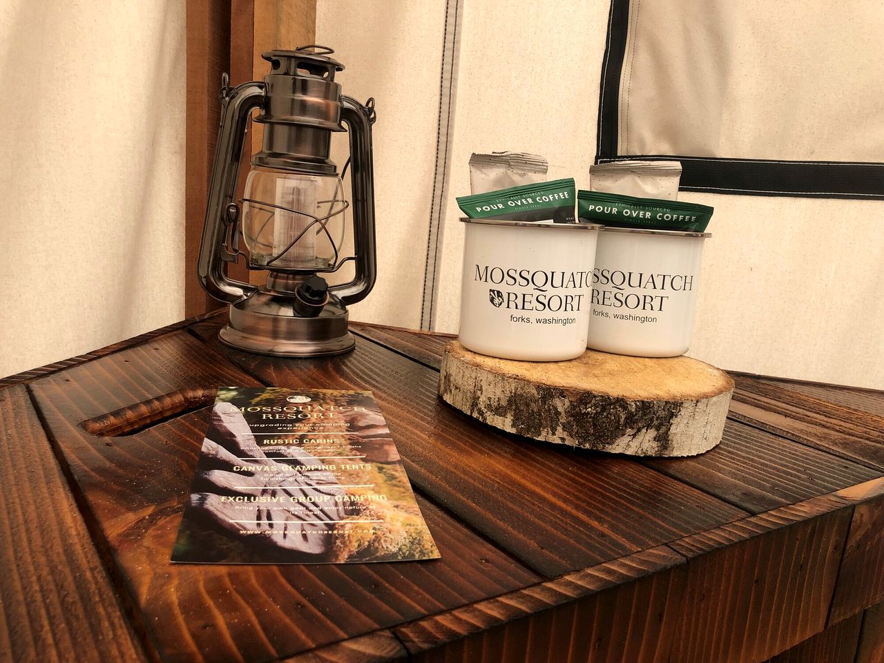 Amazing Safari Tent, Perfect for a Relaxing Escape in Nature near Olympic National Park in Washington