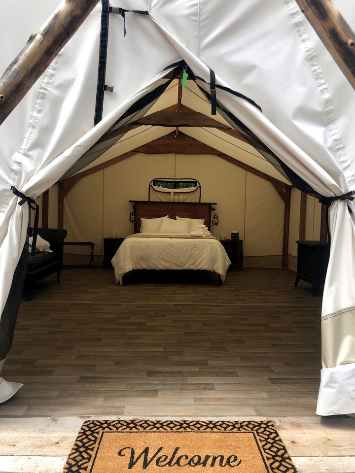 Amazing Safari Tent, Perfect for a Relaxing Escape in Nature near Olympic National Park in Washington