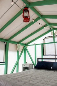 Stylish Lakeside Glamping Cabin with Eastern Sierra Mountain Views near Bridgeport, California photo 3
