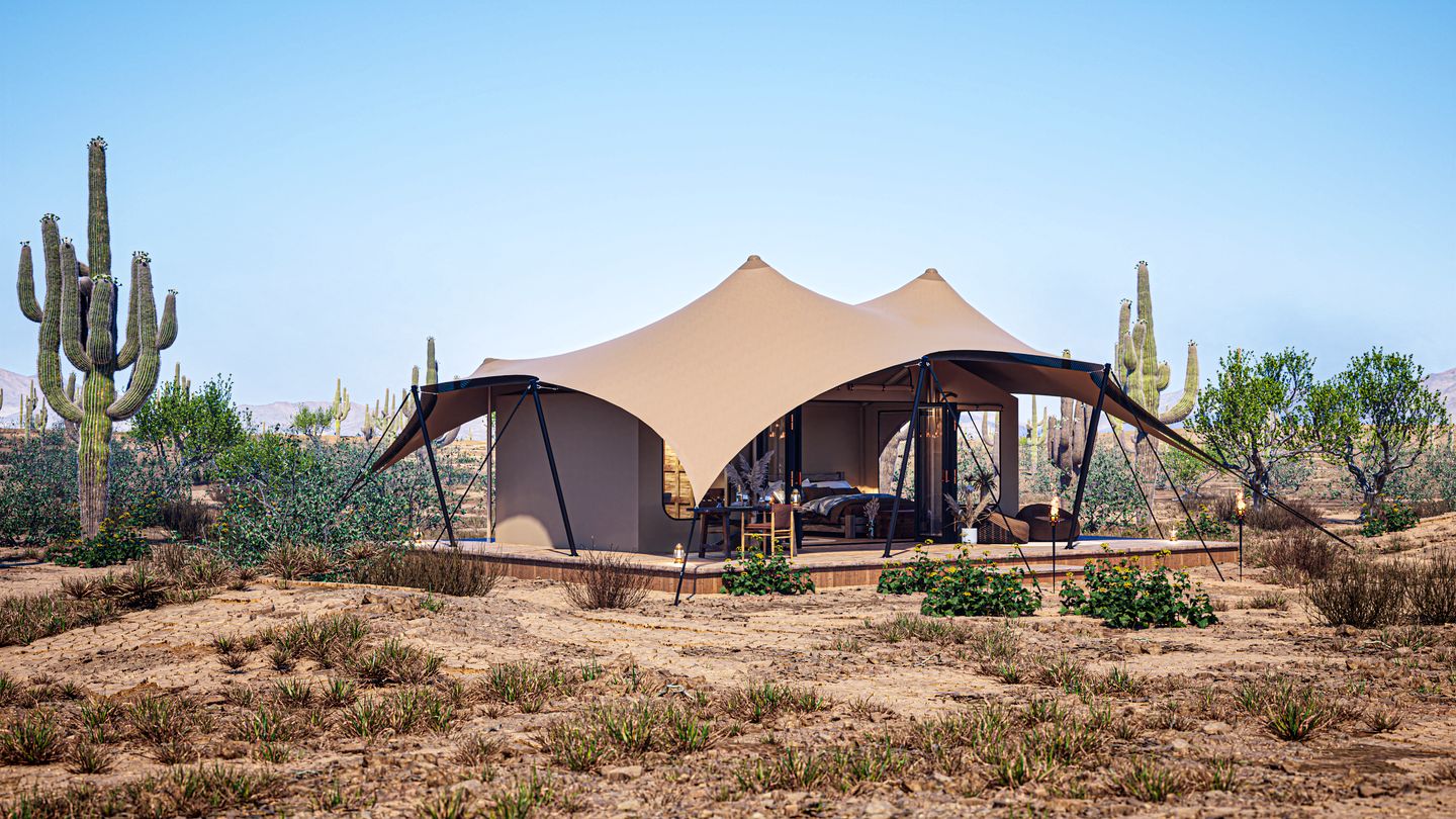 Exclusive Luxury Glamping Retreat on Historic Ranch near Saguaro National Park, Arizona