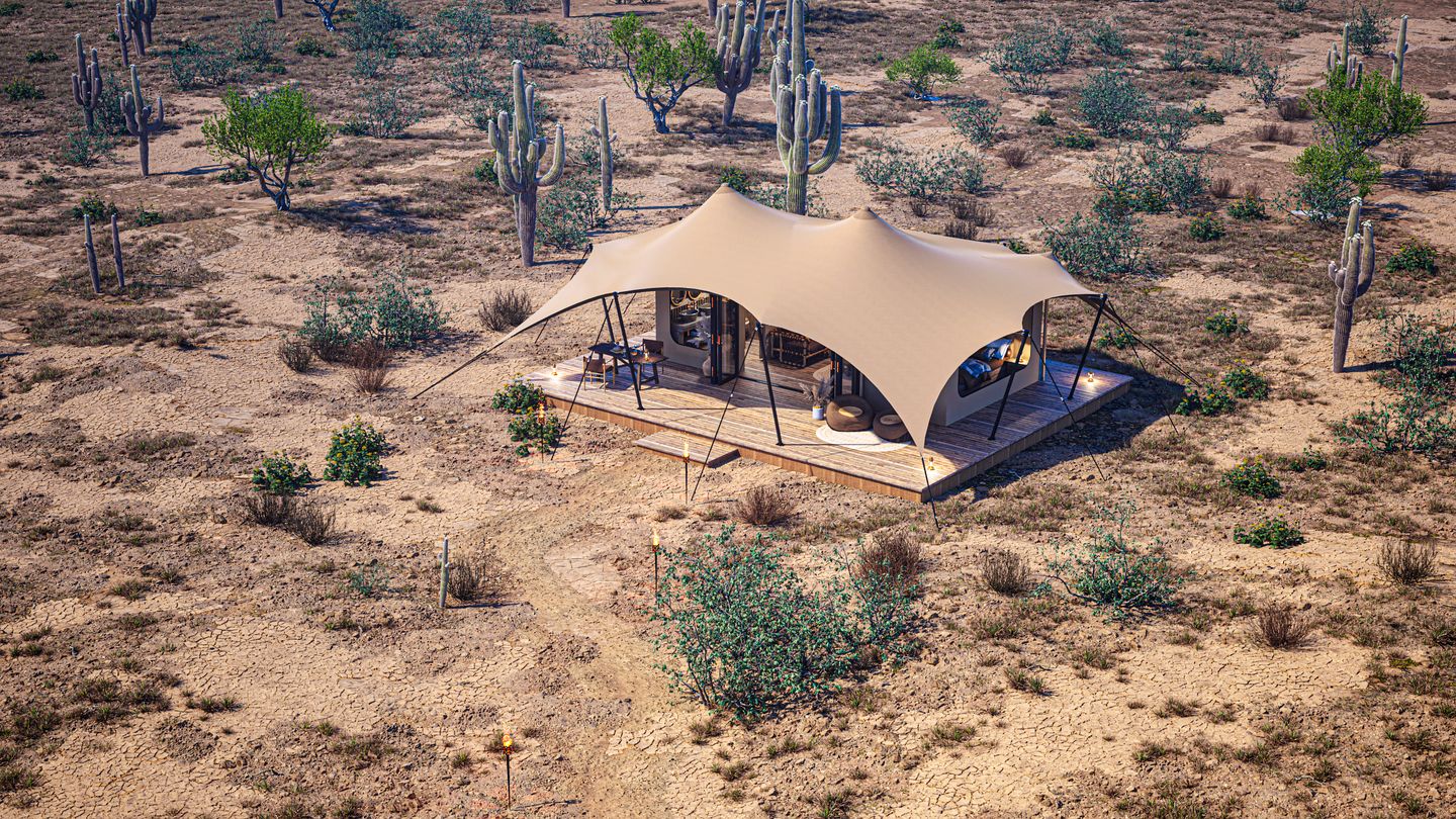 Exclusive Luxury Glamping Retreat on Historic Ranch near Saguaro National Park, Arizona