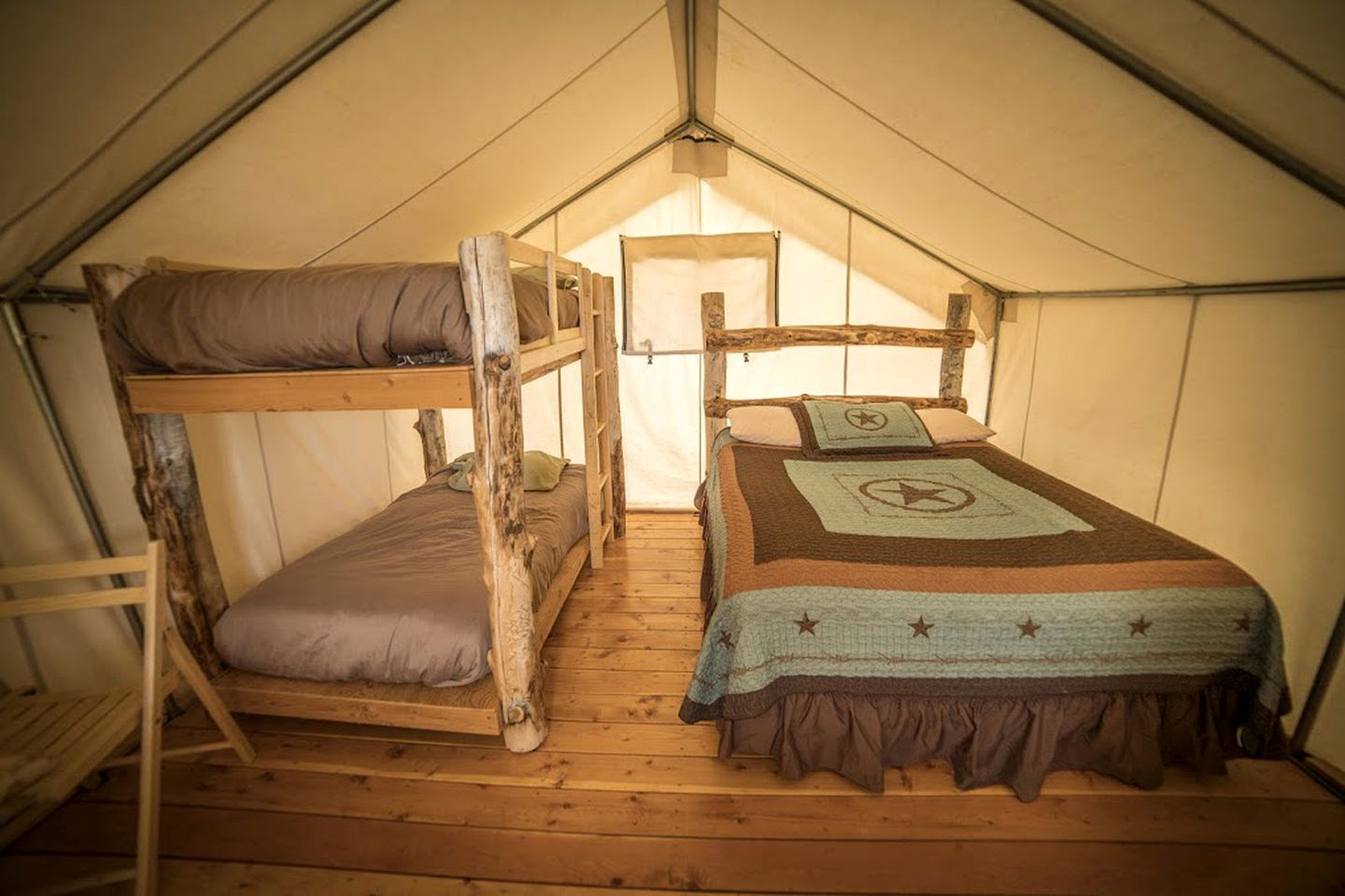 Cozy Utah Glamping Tent on Cowboy Ranch