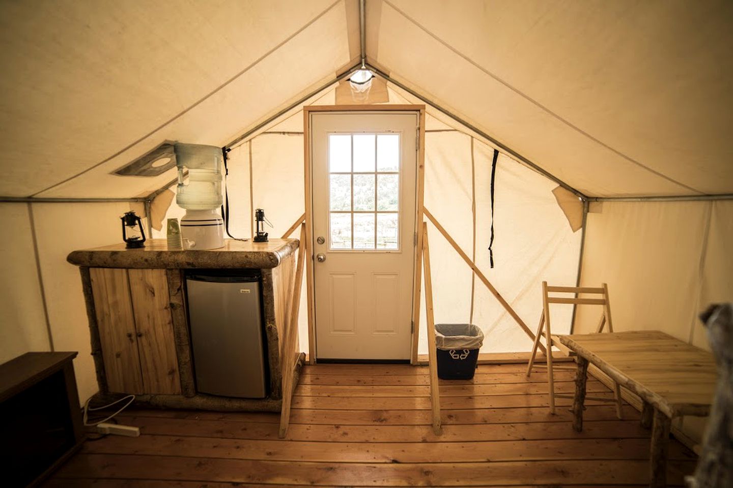 Cozy Utah Glamping Tent on Cowboy Ranch