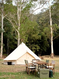 Beautifully Appointed Bell Tent Rentals for Glenworth Valley Glamping in NSW - Photo 3