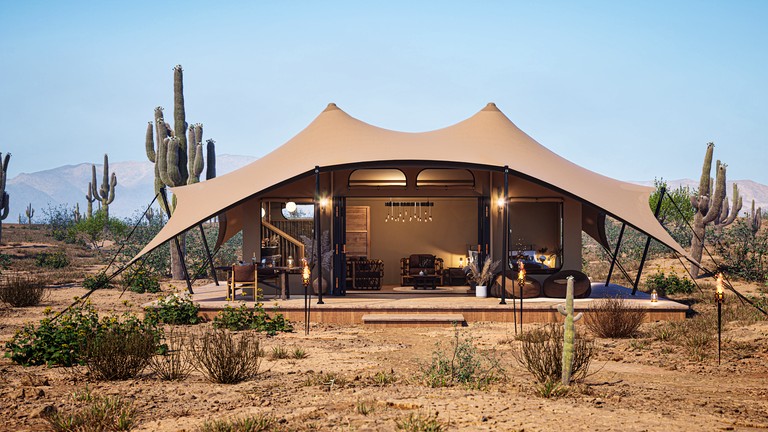 Exclusive Luxury Glamping Retreat with Stargazing & Desert Trails near Saguaro National Park, Arizona