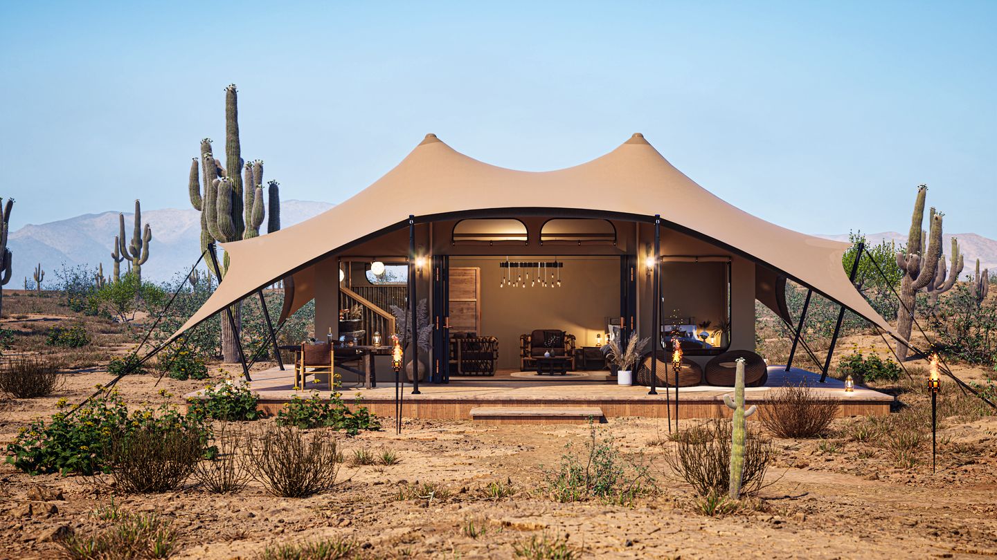 Exclusive Luxury Glamping Retreat with Stargazing & Desert Trails near Saguaro National Park, Arizona