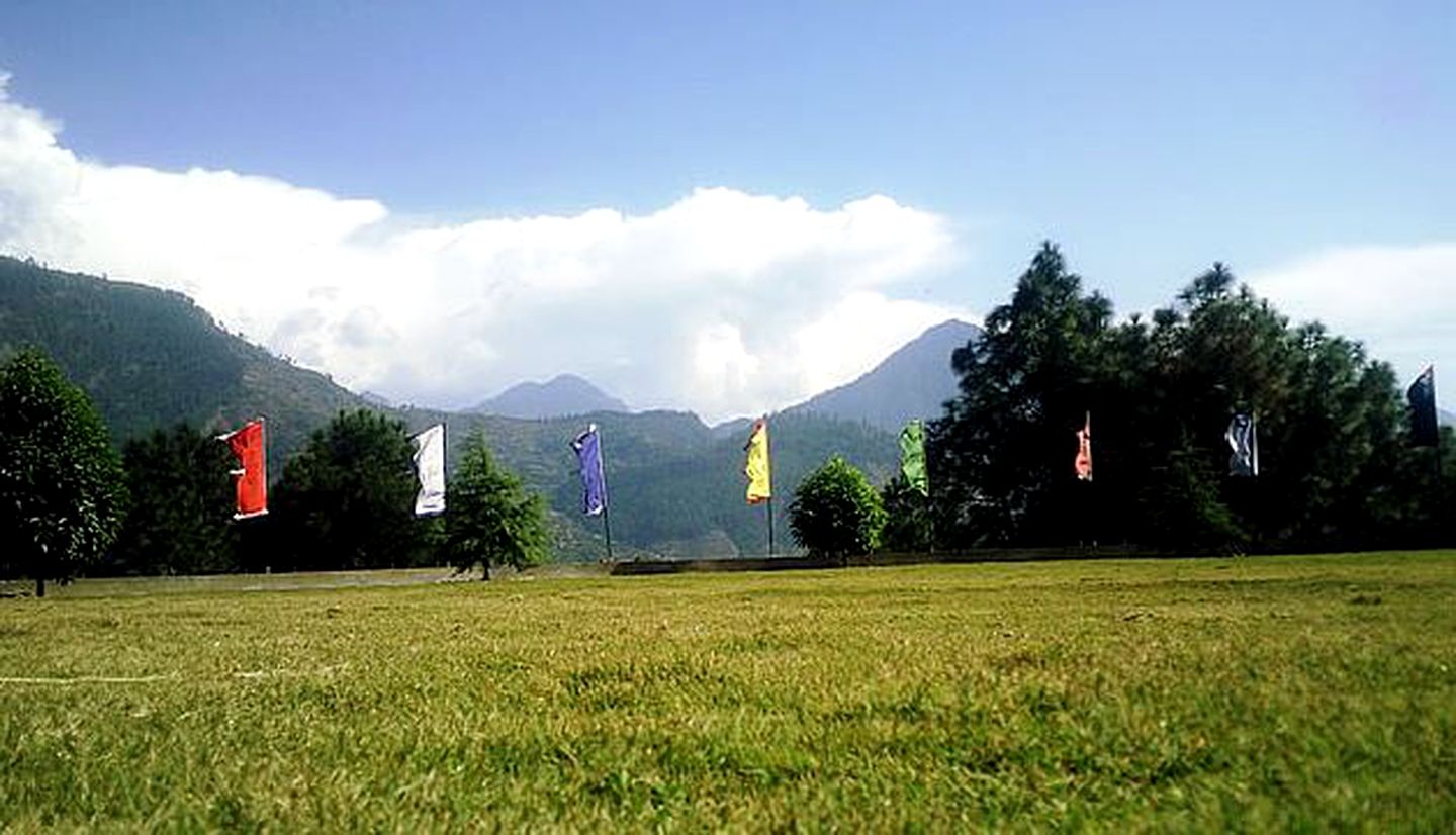 Tented Camp at over 6,000 Ft. Above Sea Level, Himalayas, India