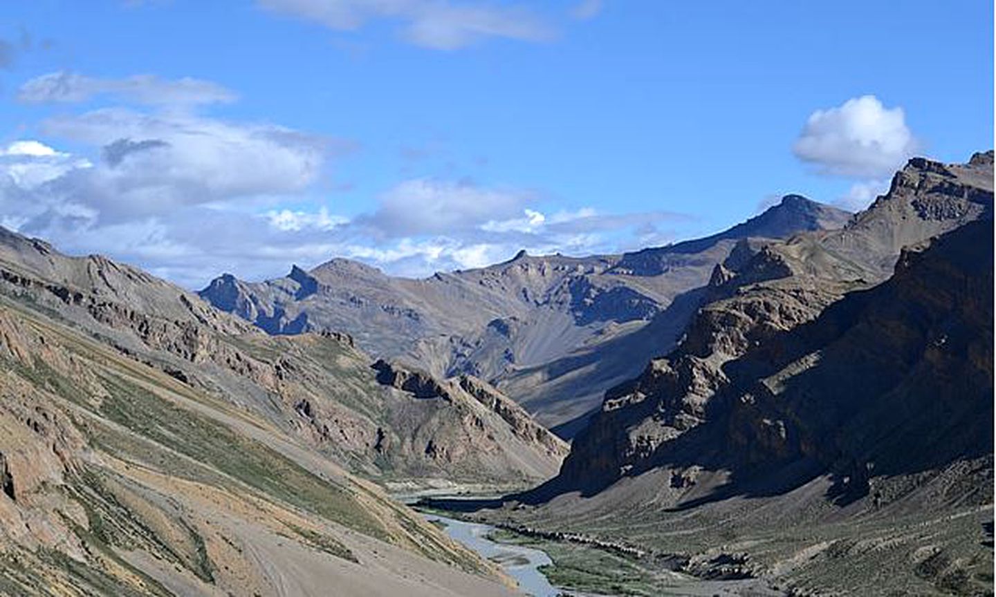 Tented Camp at over 6,000 Ft. Above Sea Level, Himalayas, India