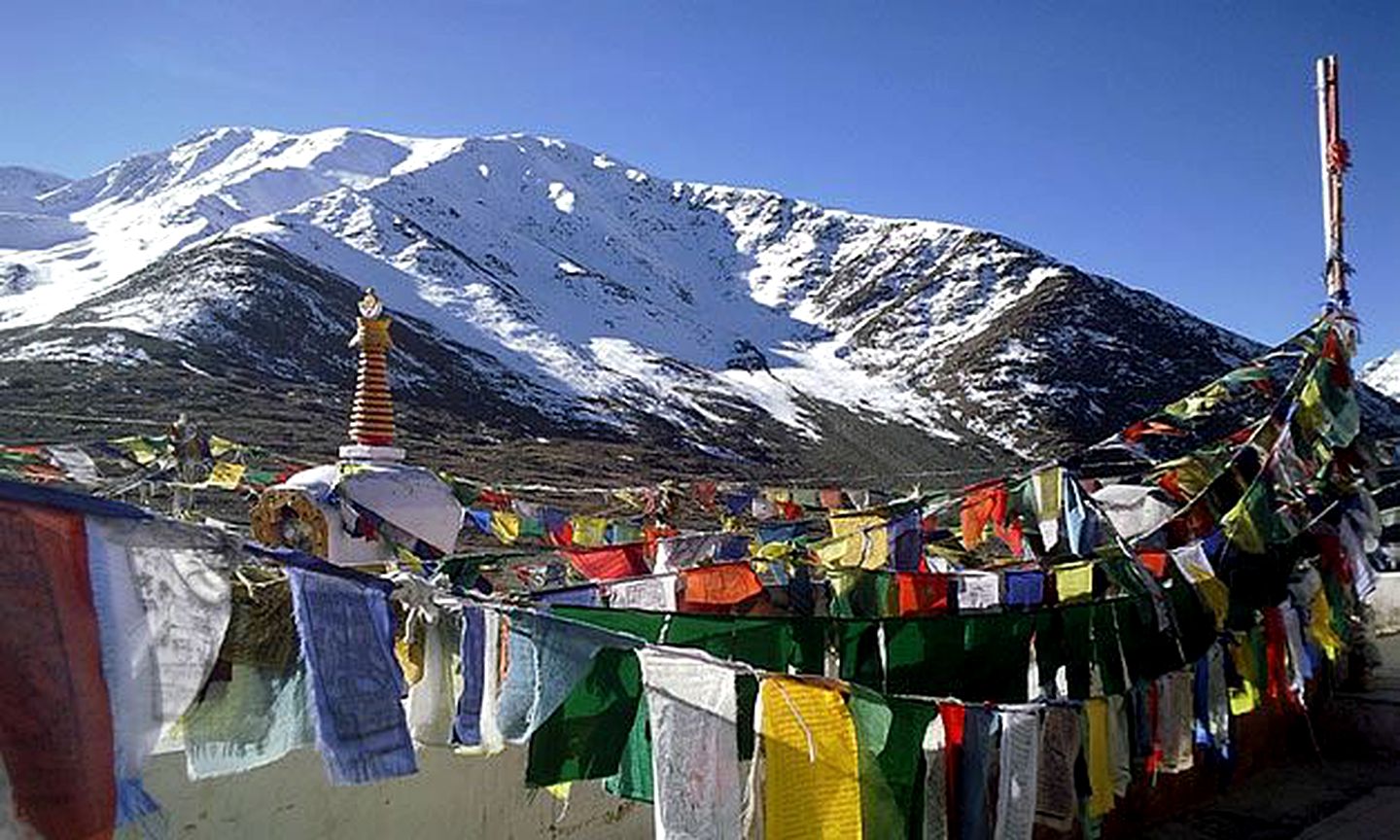 Tented Camp at over 6,000 Ft. Above Sea Level, Himalayas, India