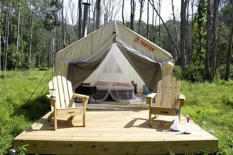 Tentrr Signature Site Mini Yosemite in the Hudson Valley, Tented