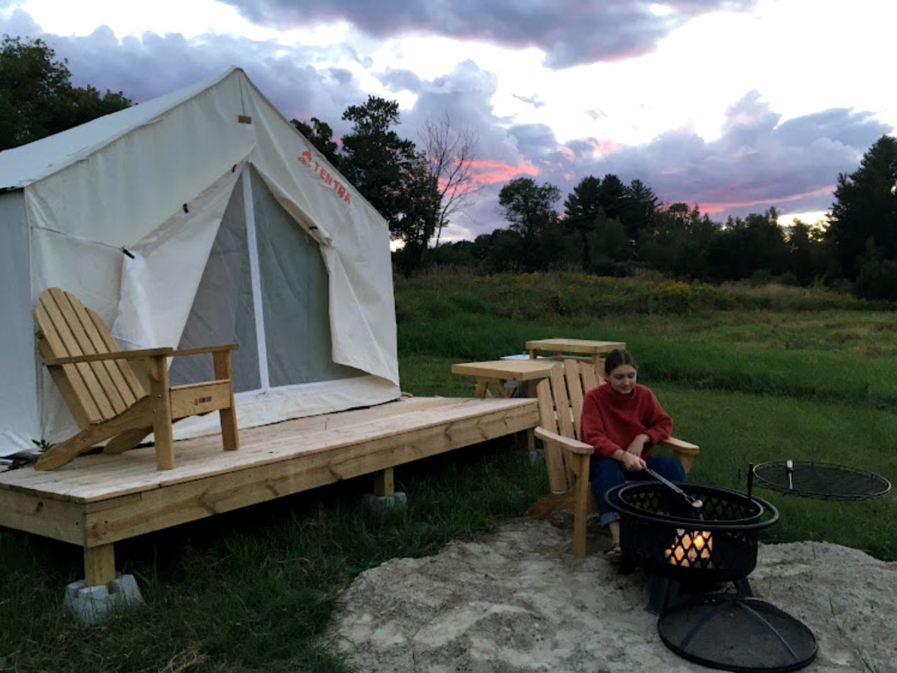 RU Tentrr Signature Site Mistical Meadow at Village Edge, Tented