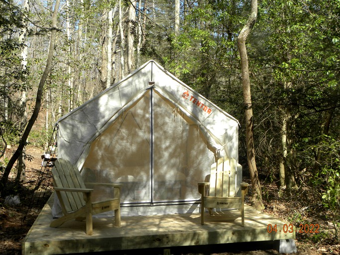 RU Tentrr Signature Site Mountain Holler Campsite, Tented Cabins