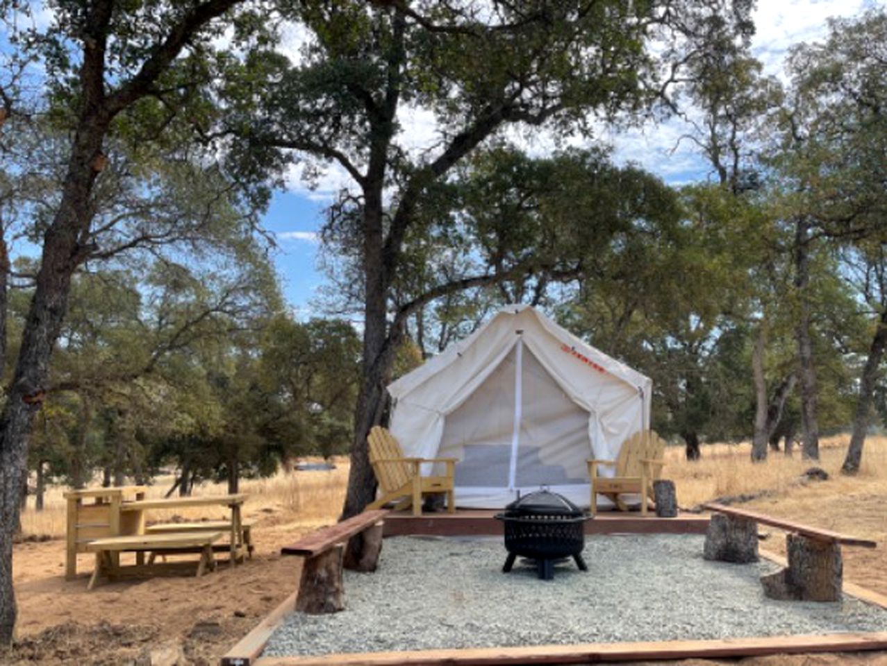 RU Tentrr Signature Site Rancho Amador Site 2, Tented Cabins