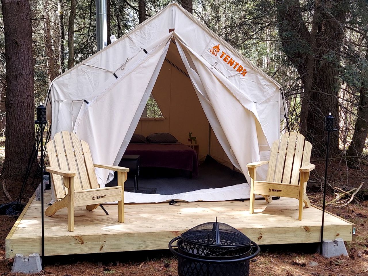 Romantic Glamping Tent near PrestonPotter Hollow, New York