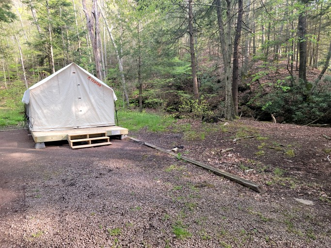 RU Tentrr State Park Site Big Run State Park Site A, Tented Cabins