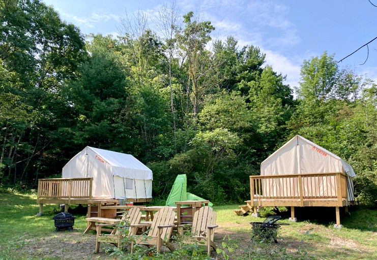 RU Tentrr State Park Site Lake Taghkanic Secluded Lakeside Double