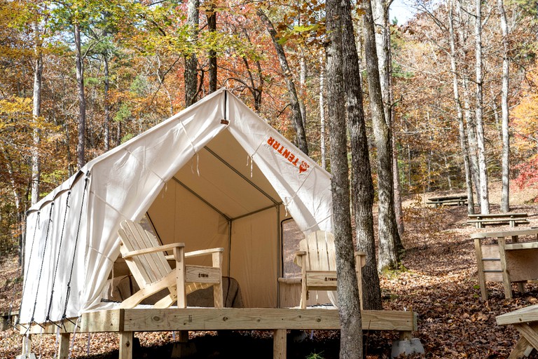 RU Tentrr State Park Site Mississippi JP Coleman State Park Shady Bluff A Single Camp