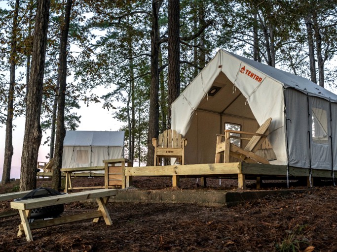 RU Tentrr State Park Site Mississippi Percy Quin State Park