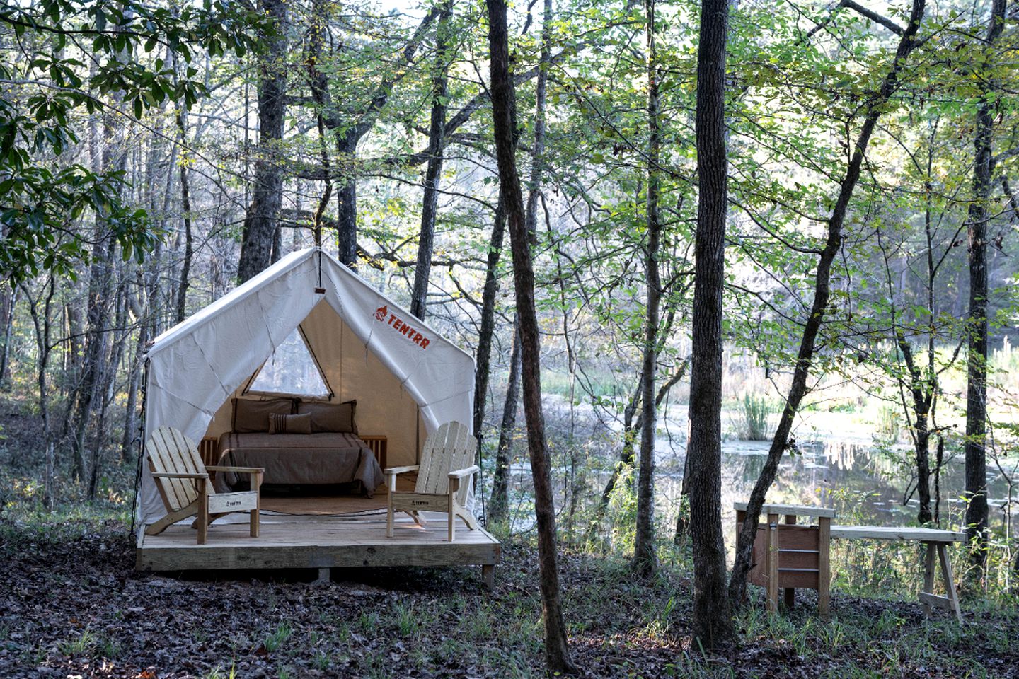 RU Tentrr State Park Site Mississippi Percy Quin State Park