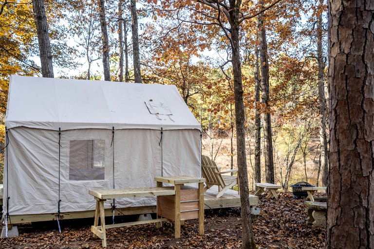 RU Tentrr State Park Site Mississippi Tishomingo State Park