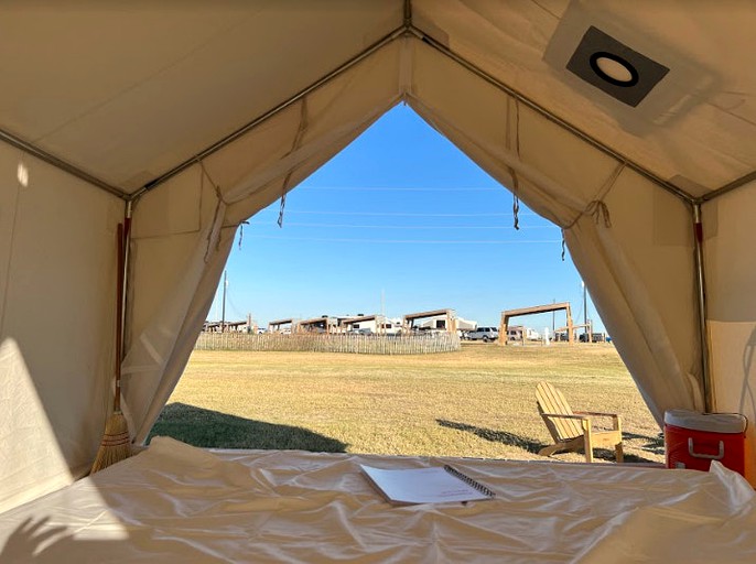 RU Tentrr State Park Site Texas Galveston Island Beachside A