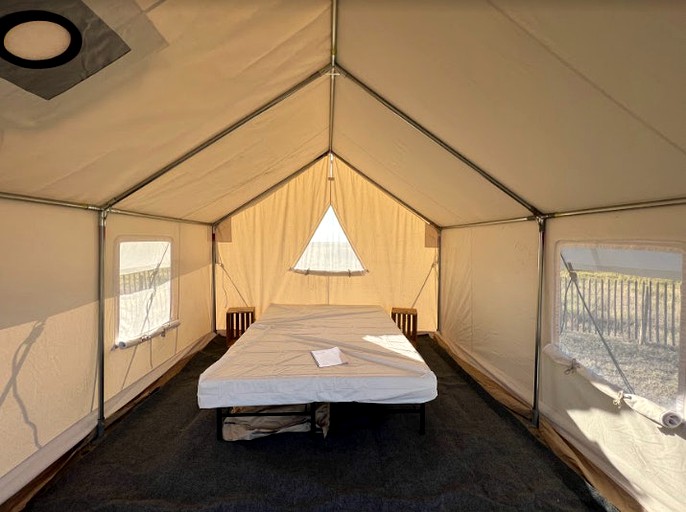 RU Tentrr State Park Site Texas Galveston Island Beachside A