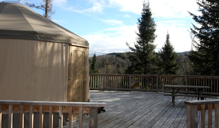 Yurt camping Mont-Tremblant