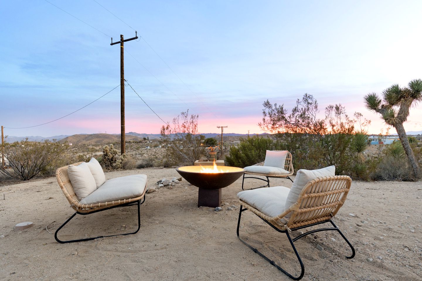 Exceptional Vacation Rental for Design Lovers to Enjoy Epic Sunsets in Yucca Valley, CA