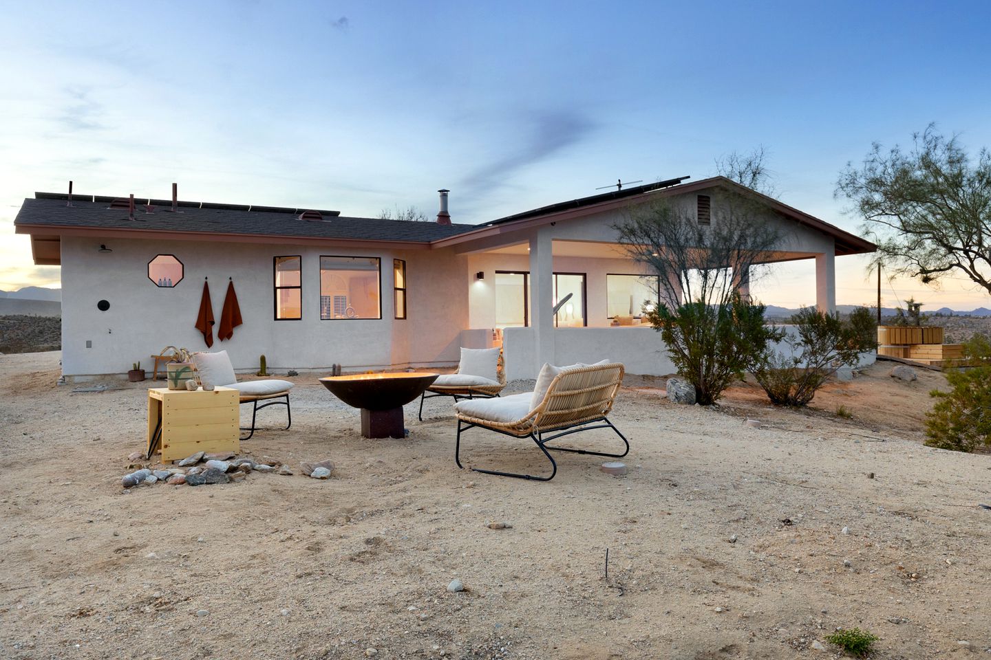 Exceptional Vacation Rental for Design Lovers to Enjoy Epic Sunsets in Yucca Valley, CA