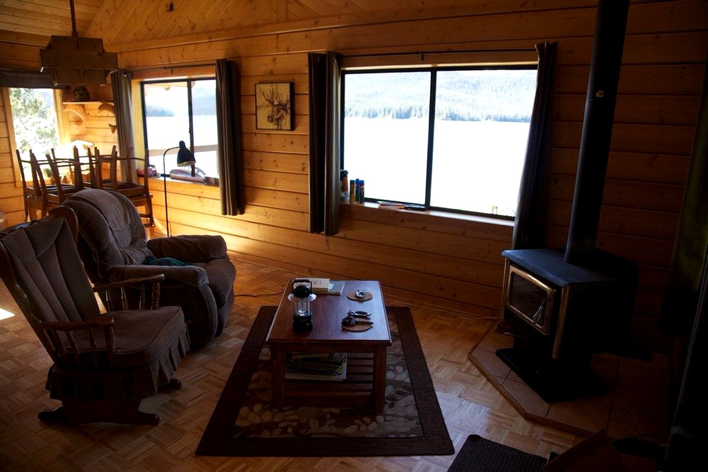 Secluded Lakeside Lodge Rental in North Tweedsmuir Park, British Columbia