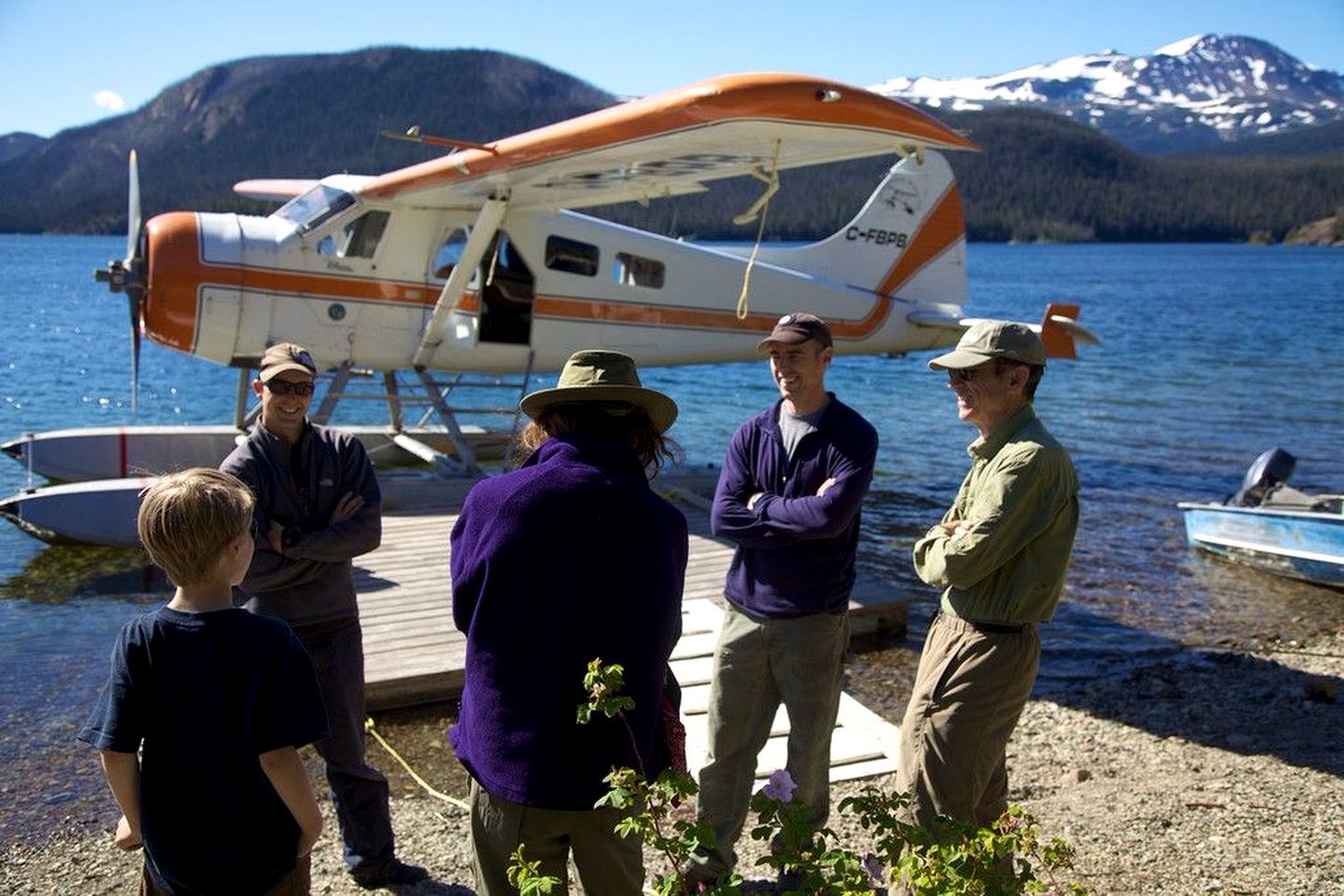 Secluded Lakeside Lodge Rental in North Tweedsmuir Park, British Columbia