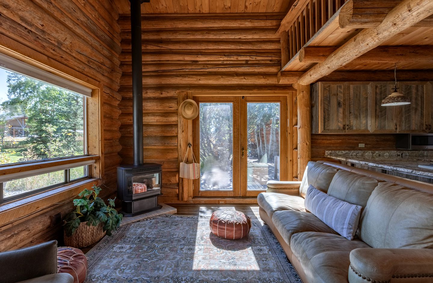 Charming Chalet with Teton Views and Hot Tub near Fishing in Driggs, Idaho