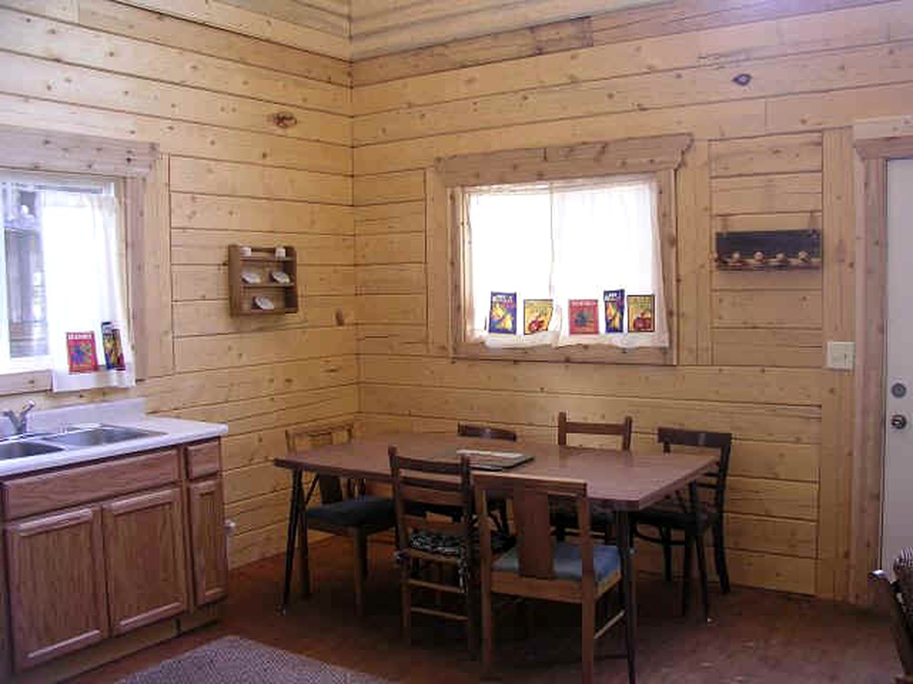 Adjoining Log Cabins for a Rural Group Getaway to the San Juan Mountains, Colorado