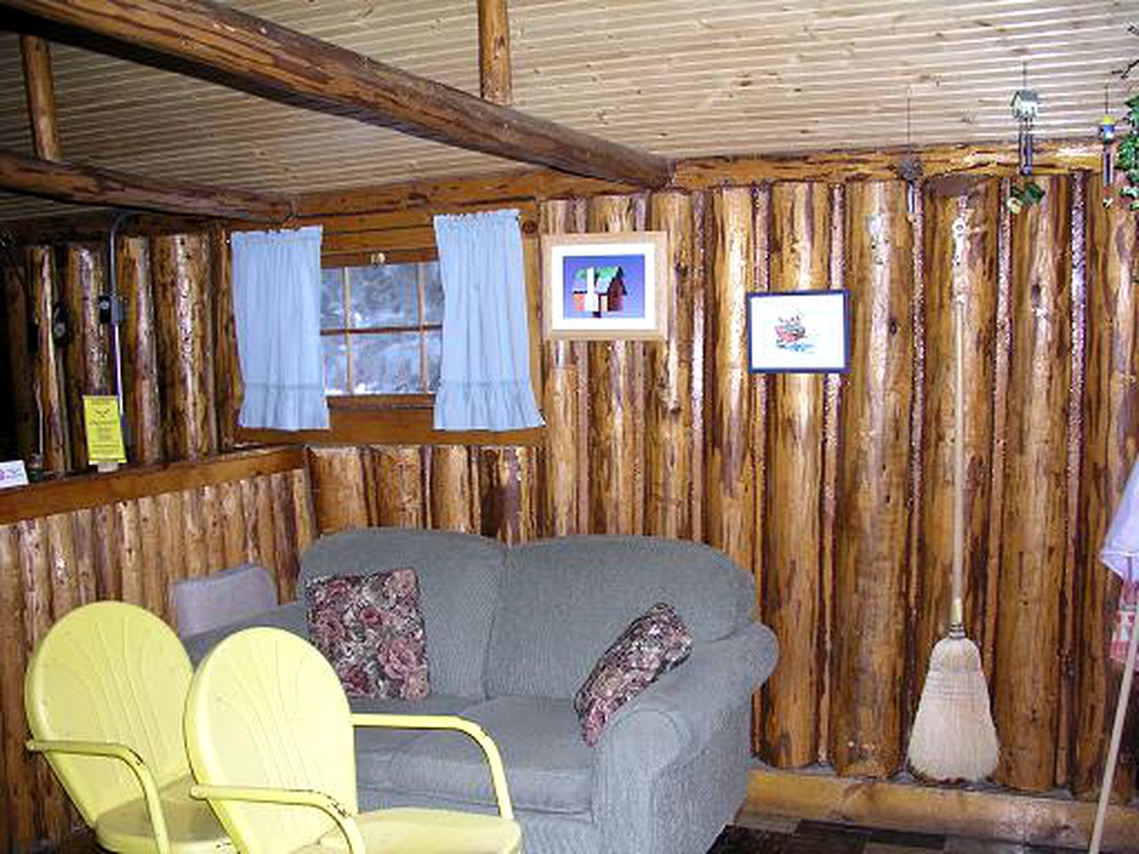 Authentic Log Cabin Rental for Couples near Lake San Cristobal, Colorado