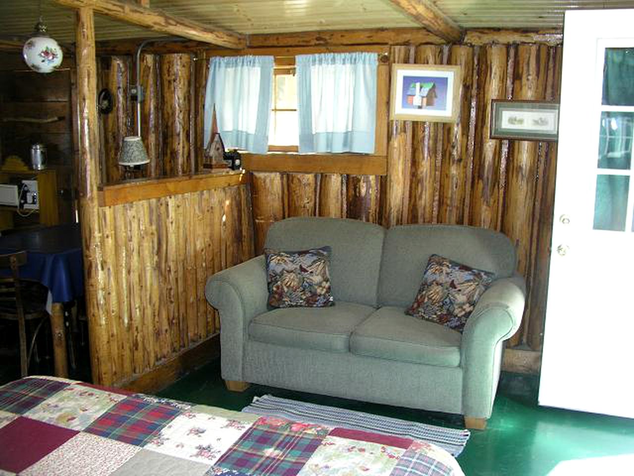 Authentic Log Cabin Rental for Couples near Lake San Cristobal, Colorado