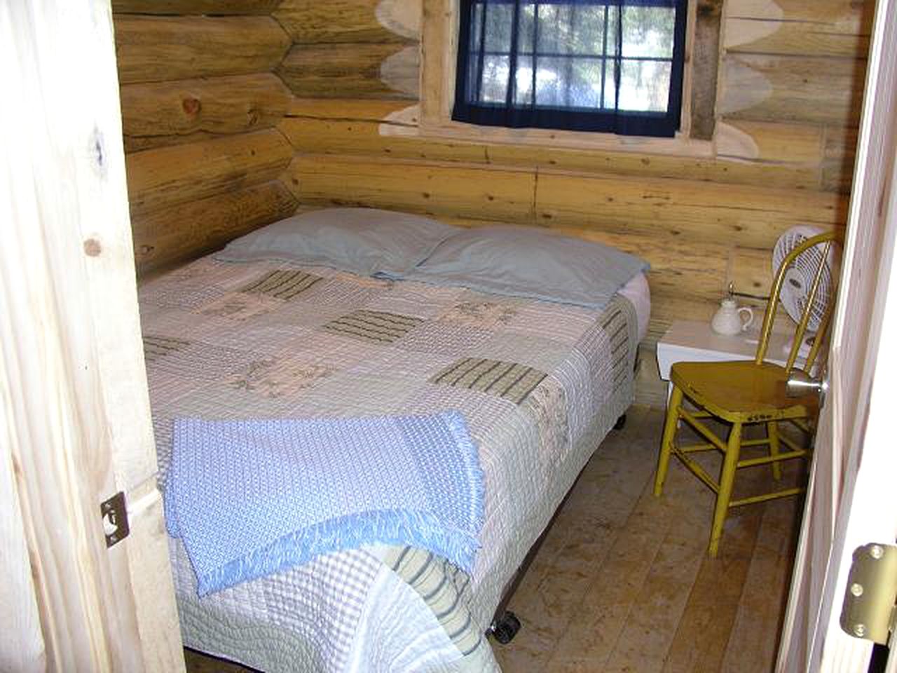 Bucolic Log Cabin Rental with a Furnished Porch in the Western Rockies, Colorado