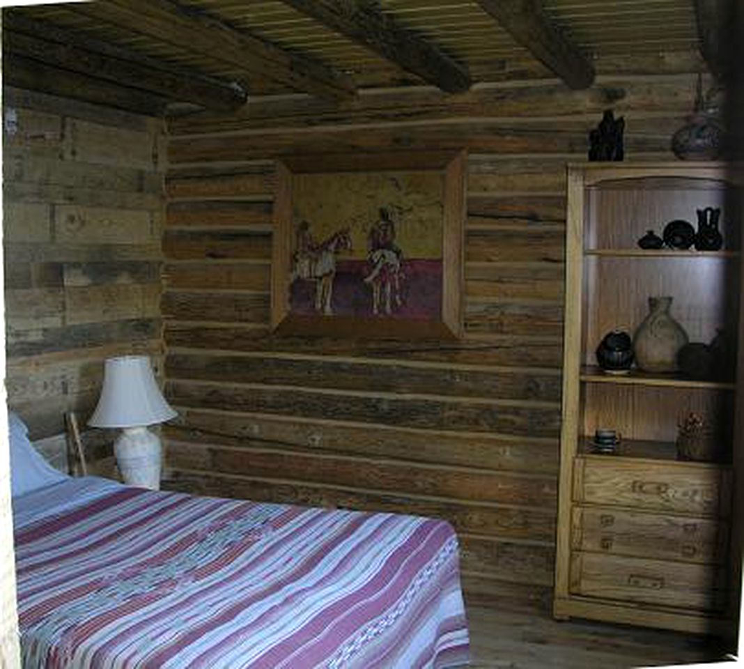 Dog-Friendly Log Cabin Rental with a Spacious Porch near Powderhorn, Colorado