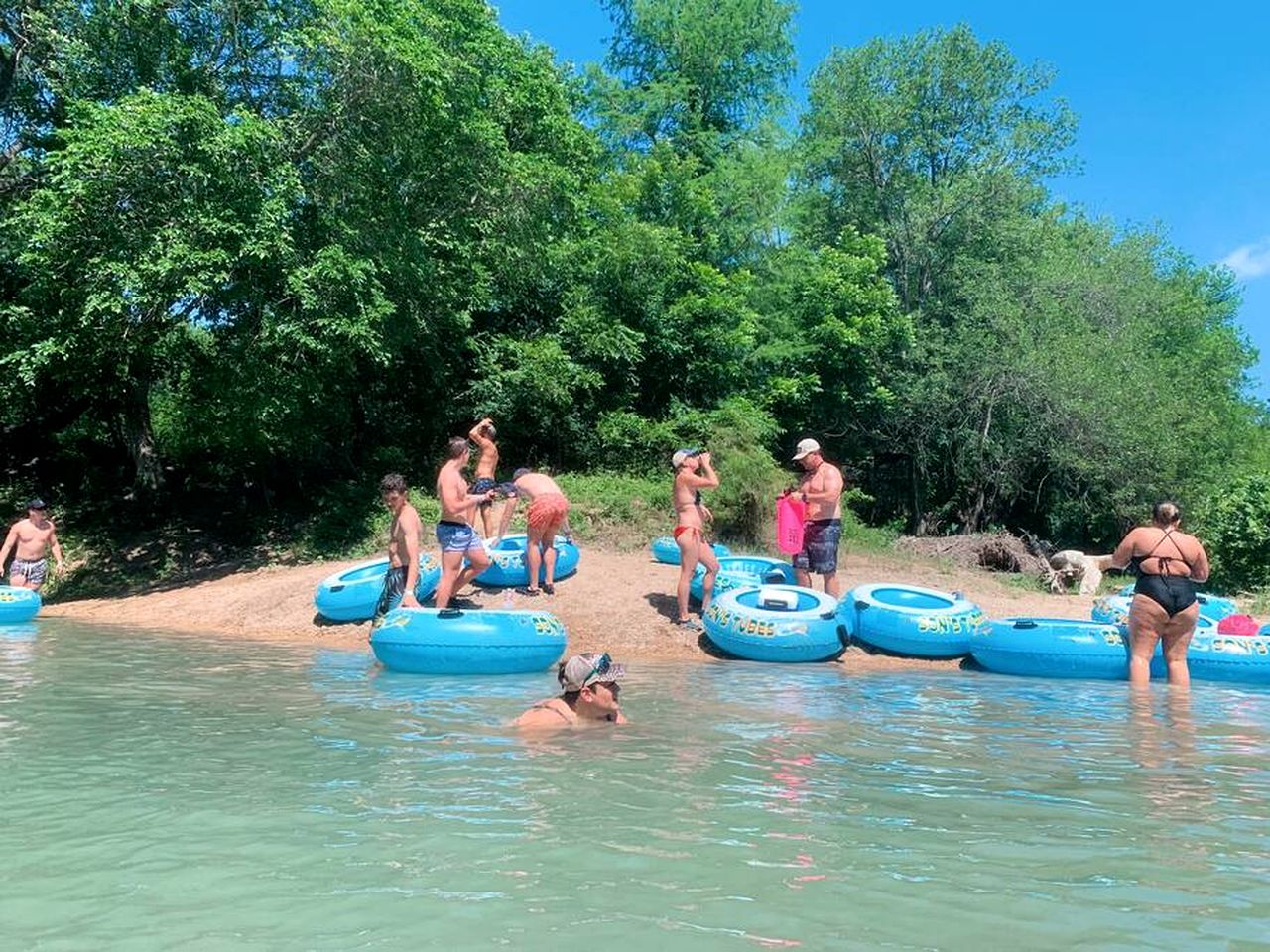 Texas Creekside Safari Tent Glamping Perfect for Nature Retreats for Water Sports Enthusiasts