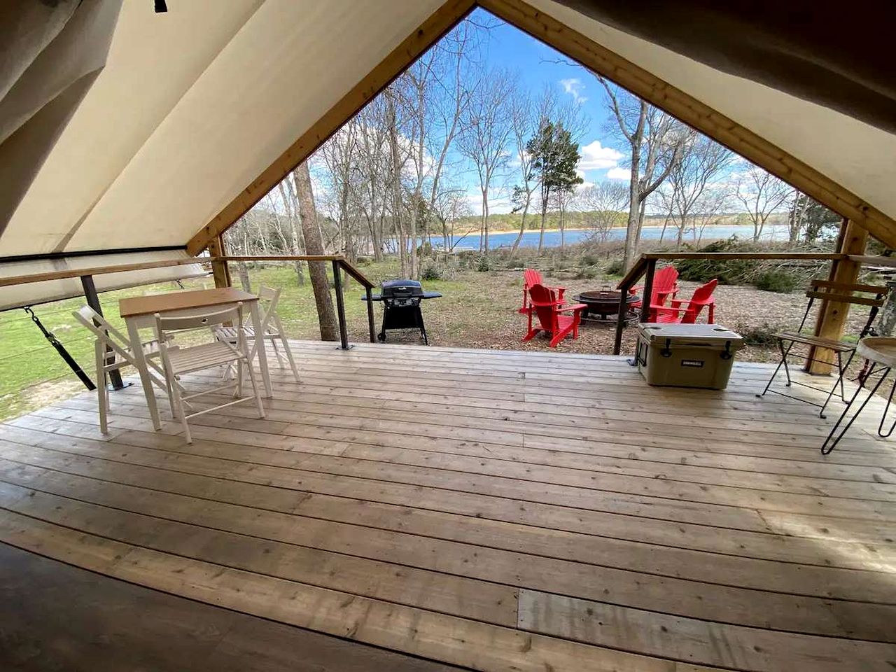 Elegant Texas Glamping Getaway on Lake Bastrop