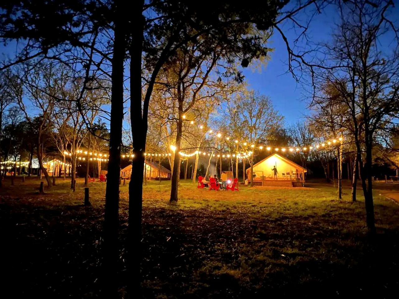 Comfortable Texas Glamping Rental on Lake Bastrop
