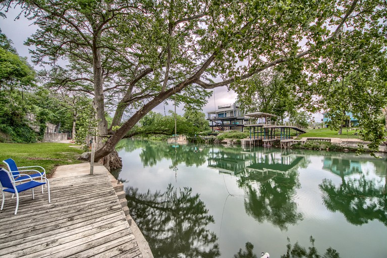 Guadalupe River Glamping Stay in New Braunfels, Texas