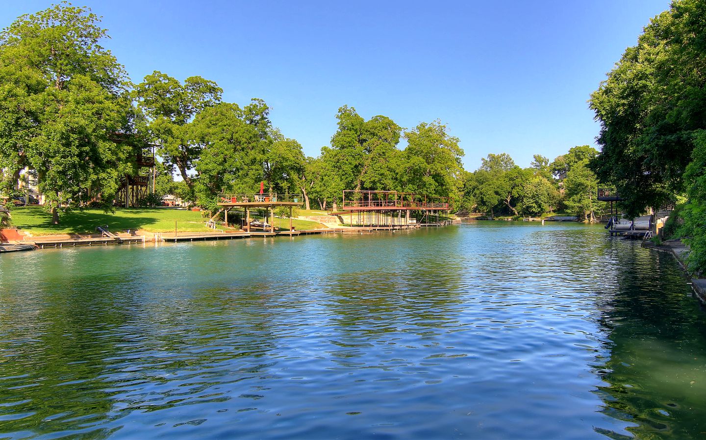 Guadalupe River Glamping Stay in New Braunfels, Texas