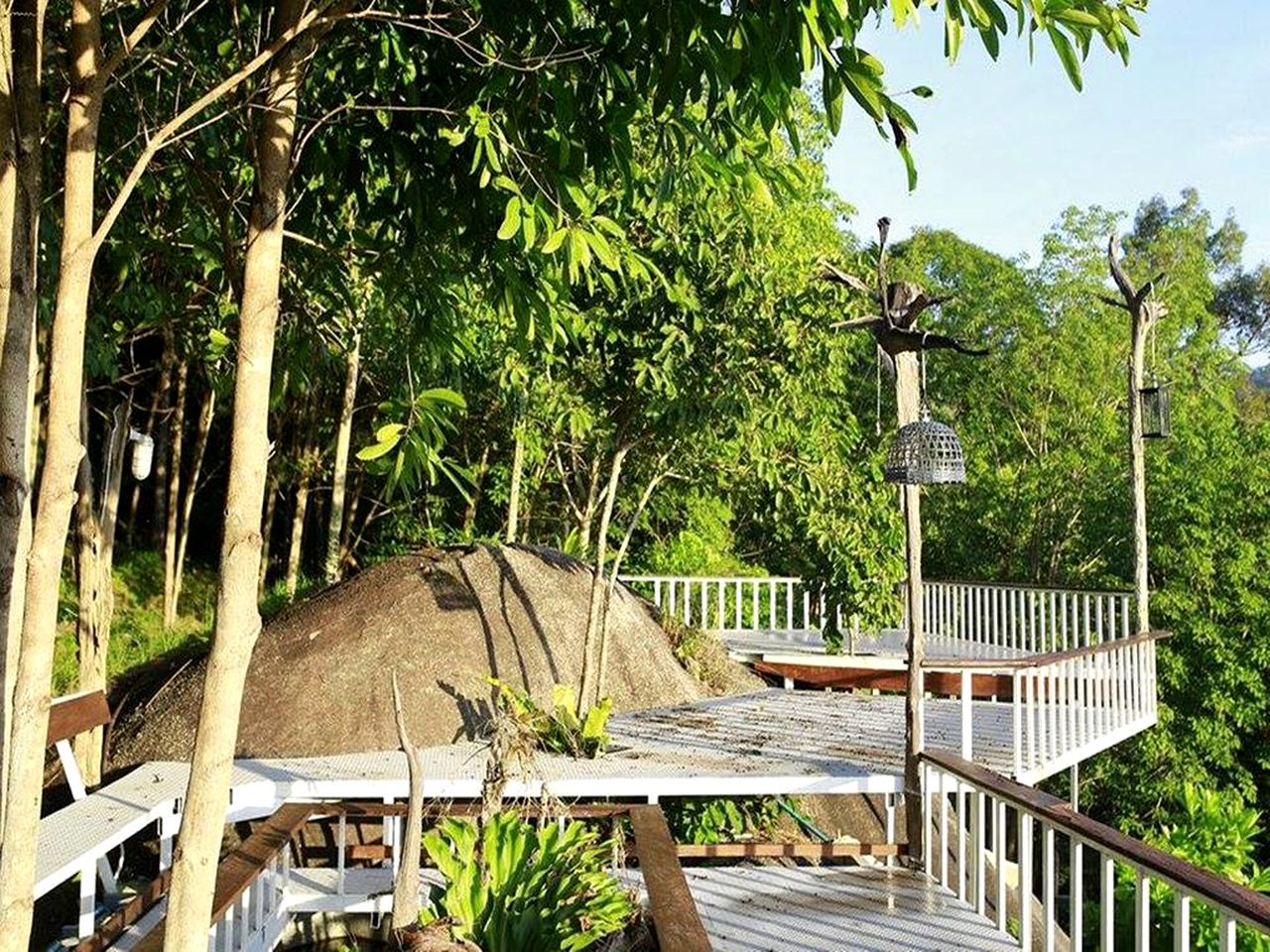 Peaceful Accommodation Surrounded by a Lush Jungle in Baan Tai, Thailand