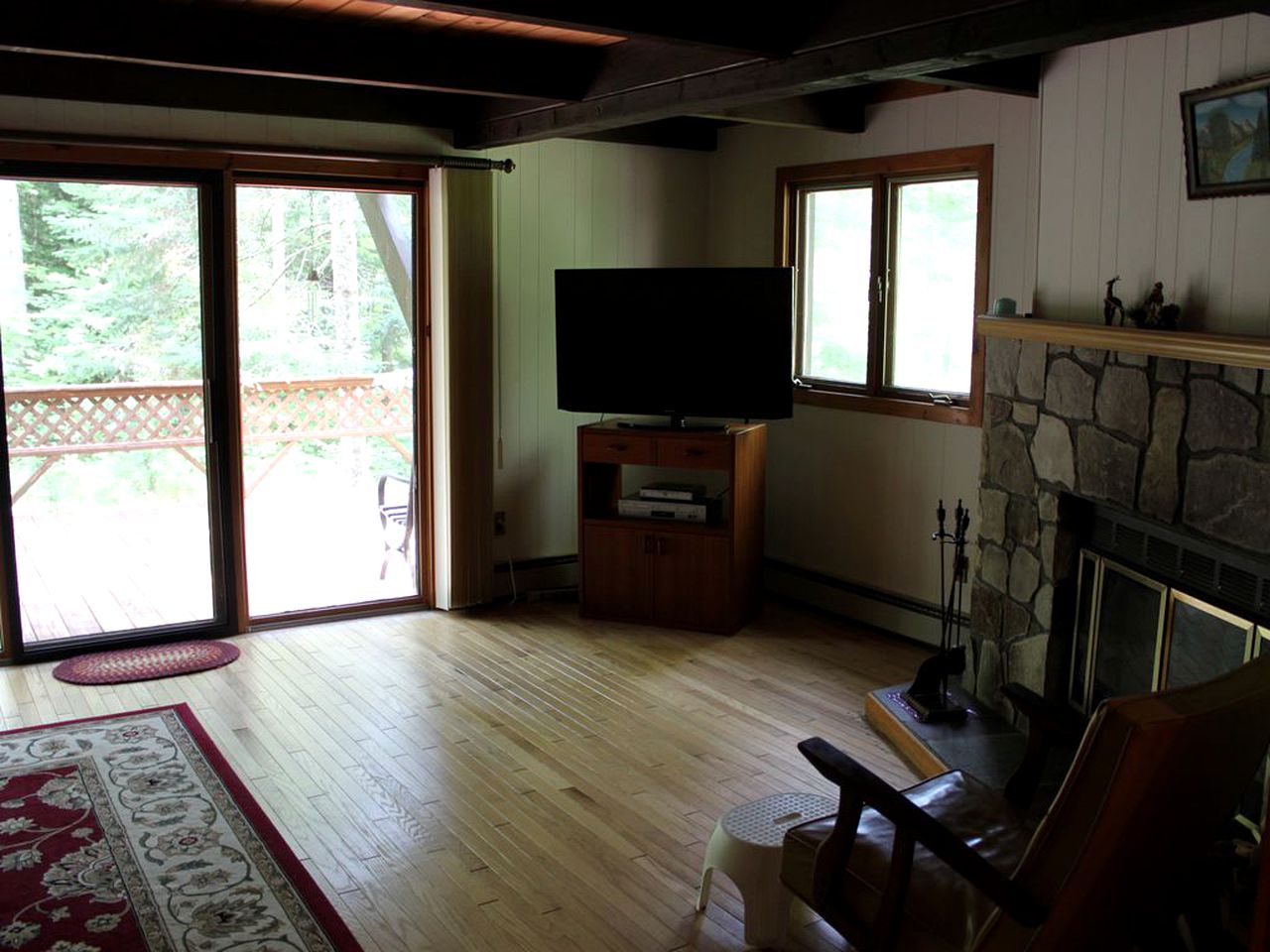 Family-Friendly Cabin on Trout Brook near Gore Mountain Ski Resort in Bakers Mills, New York