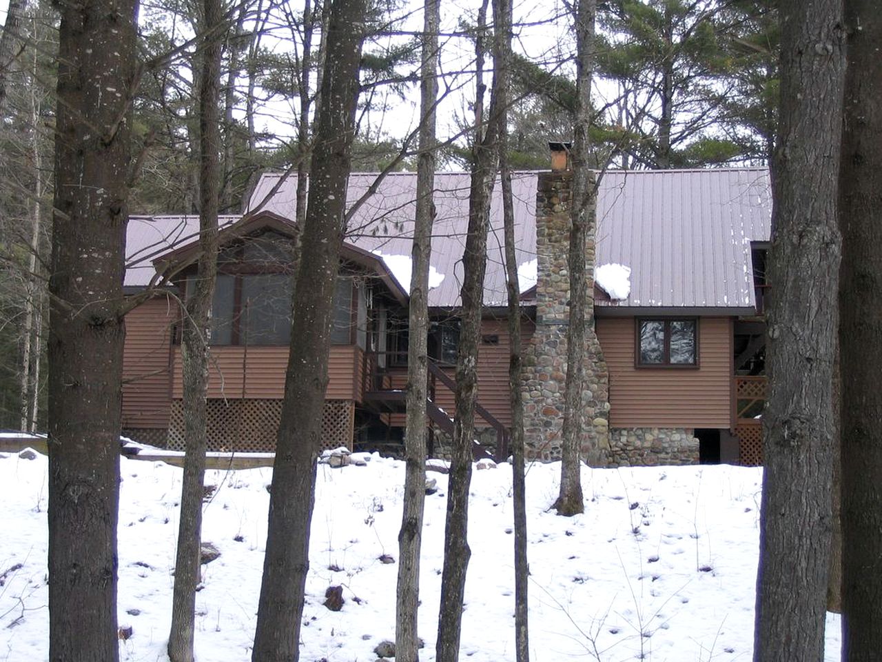 Family-Friendly Cabin on Trout Brook near Gore Mountain Ski Resort in Bakers Mills, New York