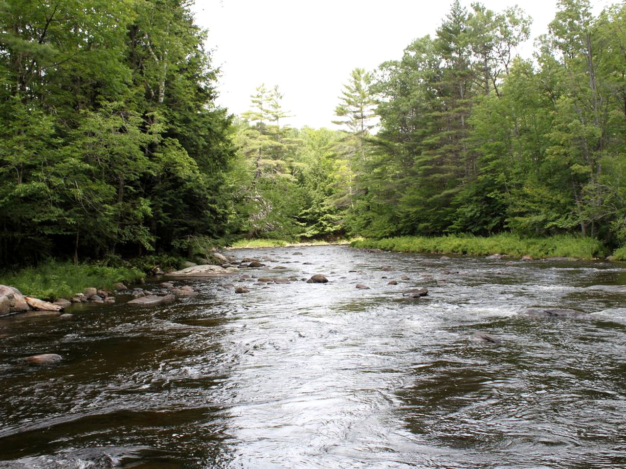 Family-Friendly Cabin on Trout Brook near Gore Mountain Ski Resort in Bakers Mills, New York